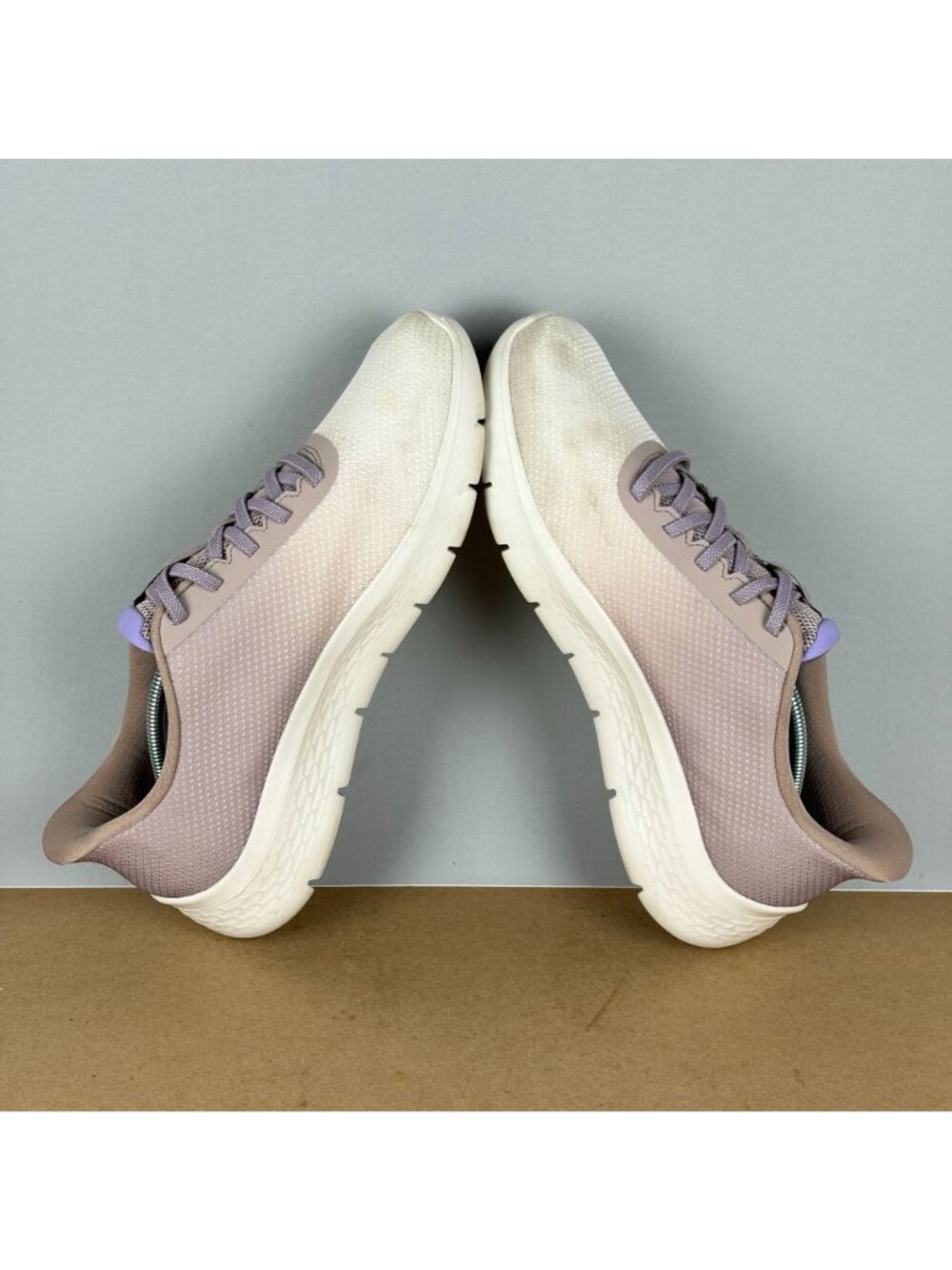 Skechers Slip-Ins Go Walk Flex Cheri Walking Shoes Womens 11 Taupe Lavender - Picture 5 of 10